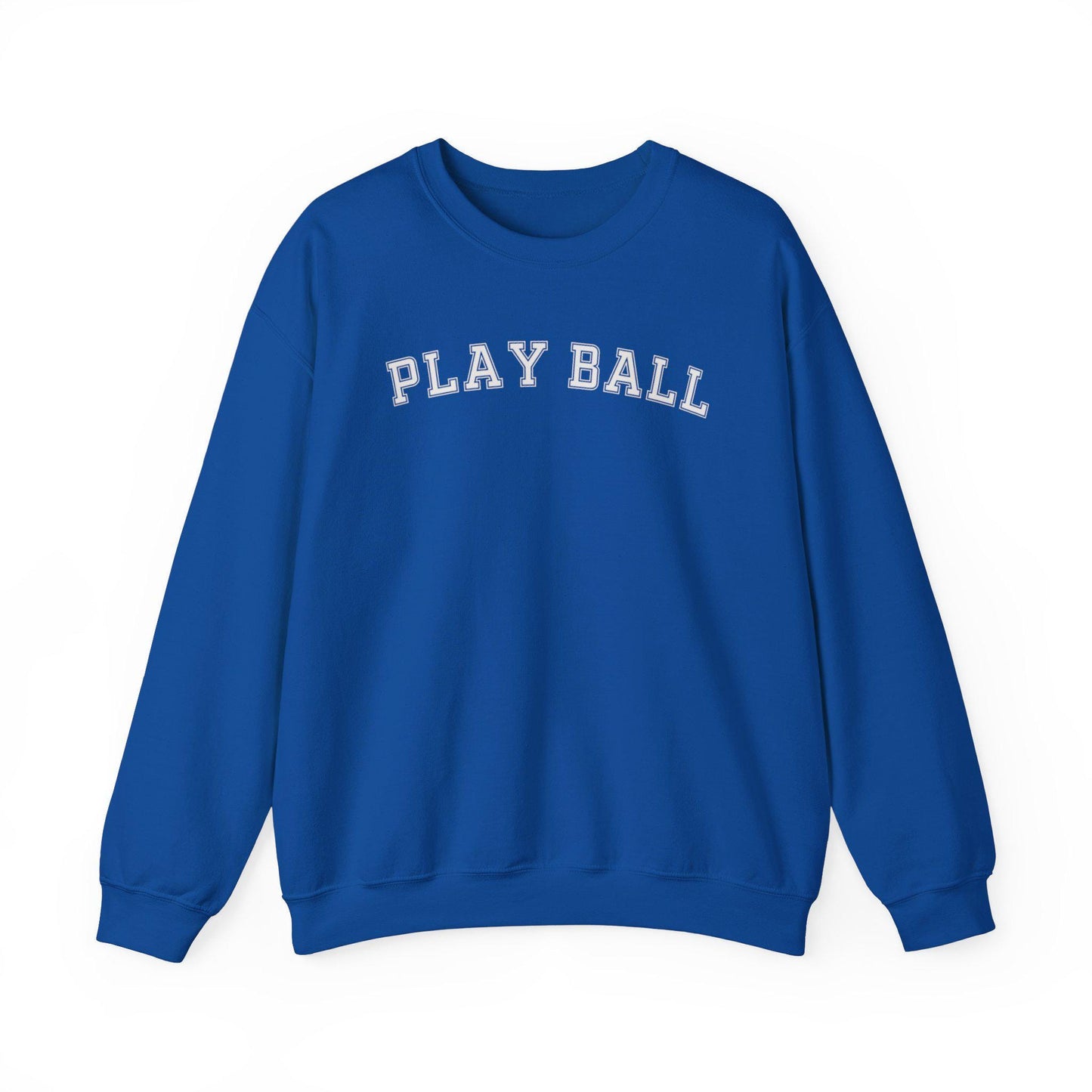 Play Ball Sweatshirt, Cozy Sportswear for Gamers, Unisex Crewneck, Perfect for Game Day, Sports Events, Birthday Gifts