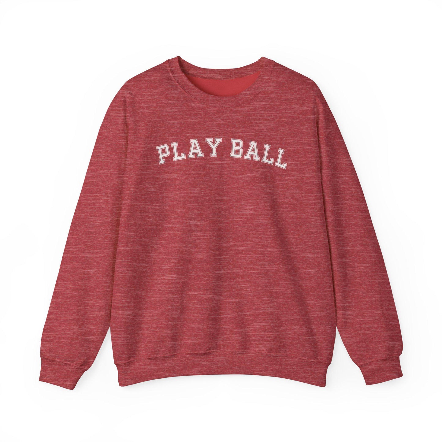 Play Ball Sweatshirt, Cozy Sportswear for Gamers, Unisex Crewneck, Perfect for Game Day, Sports Events, Birthday Gifts